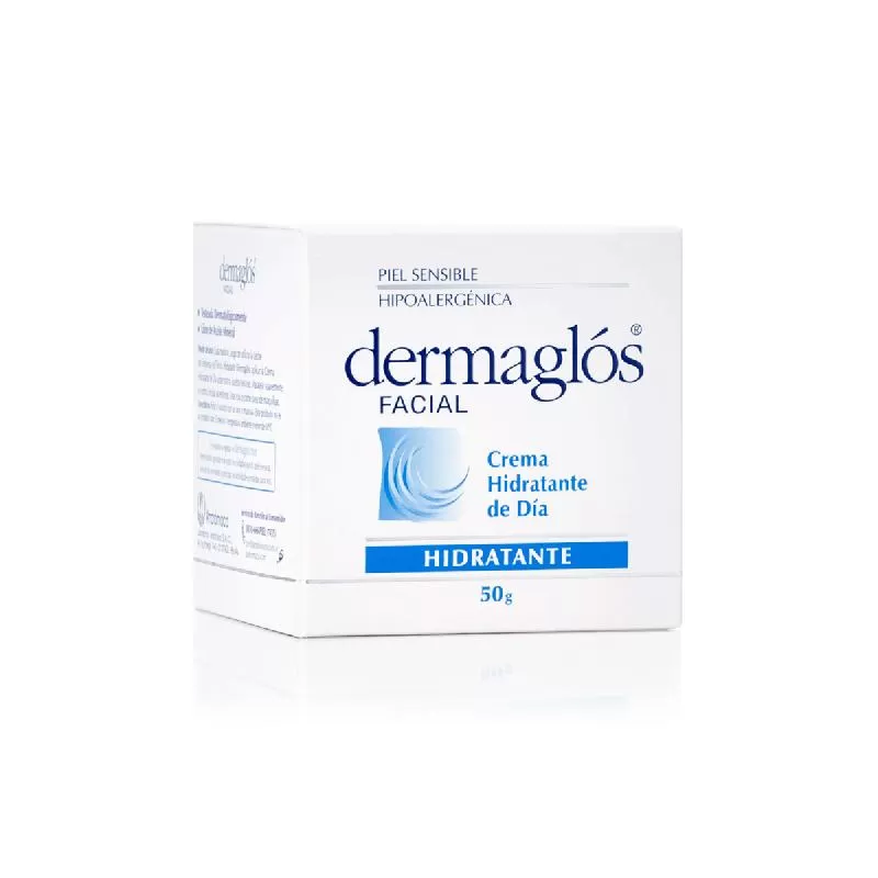 Crema hidratante de día con FPS 12 para pieles normales Dermaglós